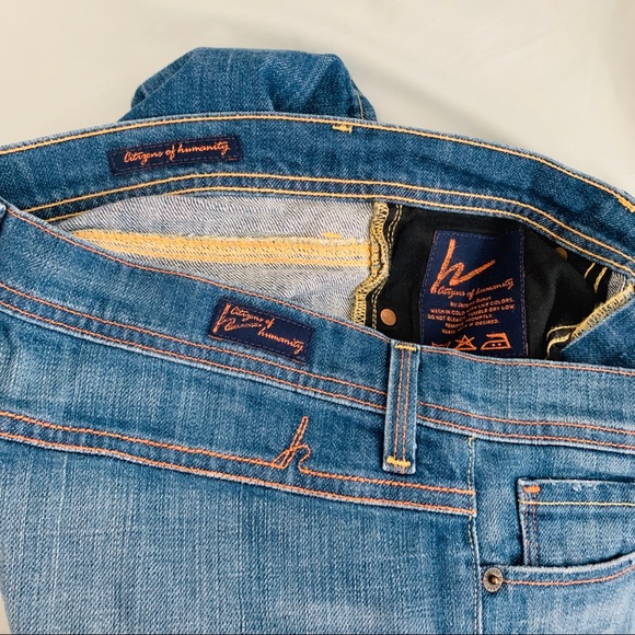 Citizens of Humanity Flare No Pocket Jeans - Picture 5 of 8